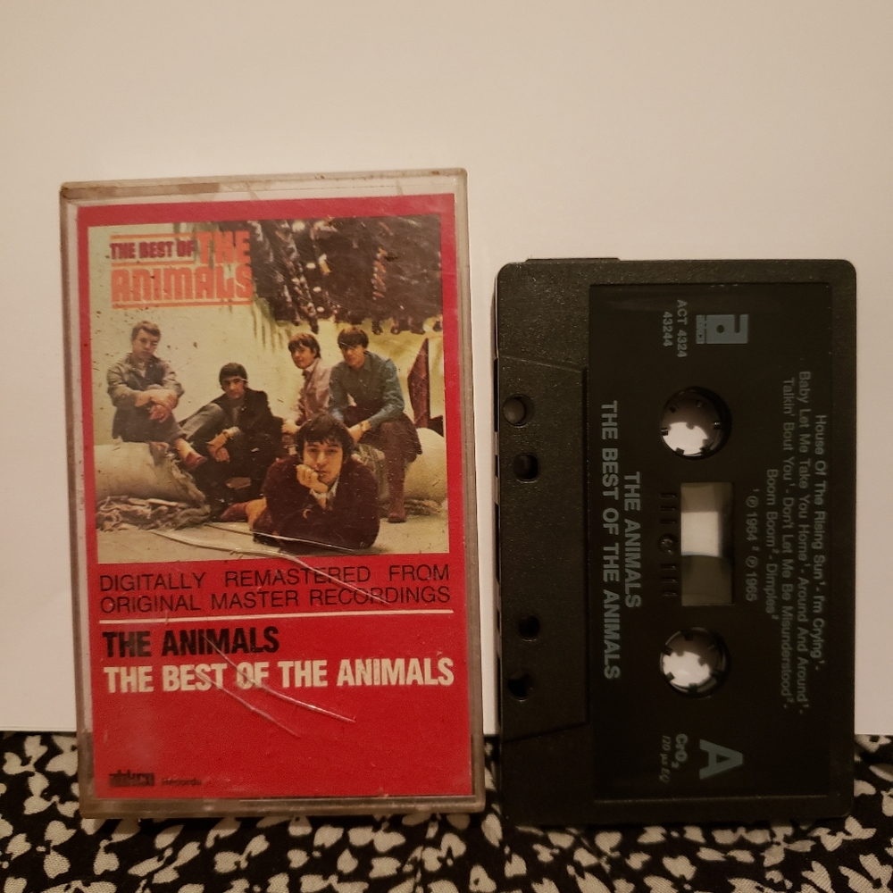 The Animals- Best of The Animals Cassette Tape